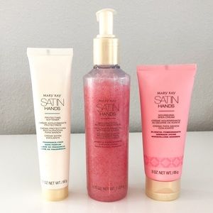 Mary Kay Pomegranate Satin Hands Set